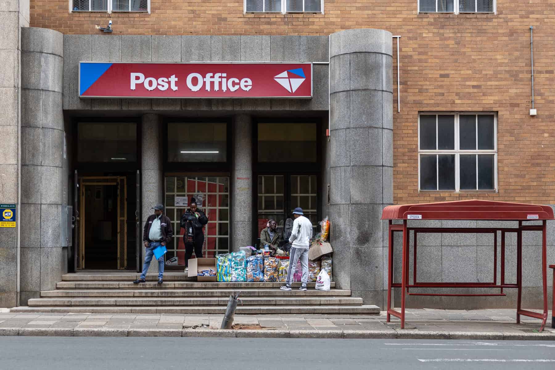 Post office workers march for bailout and salary increases