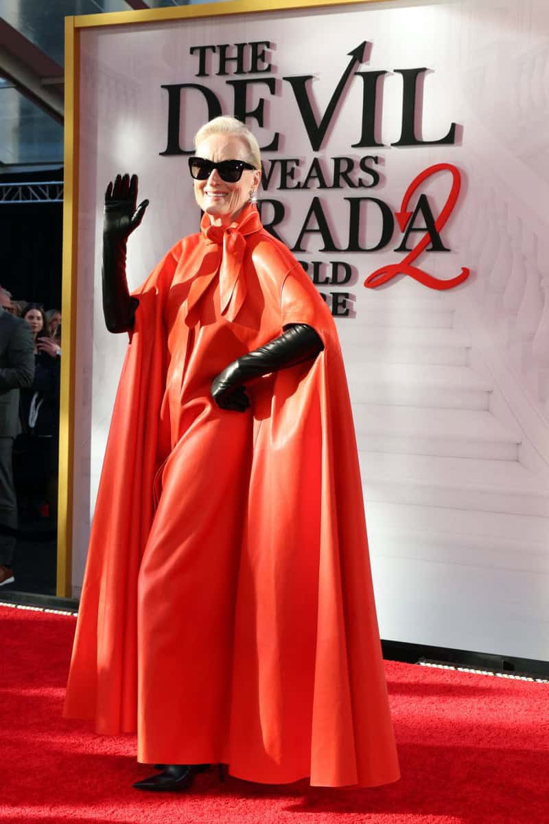 US actress Meryl Streep attends the world premiere of 