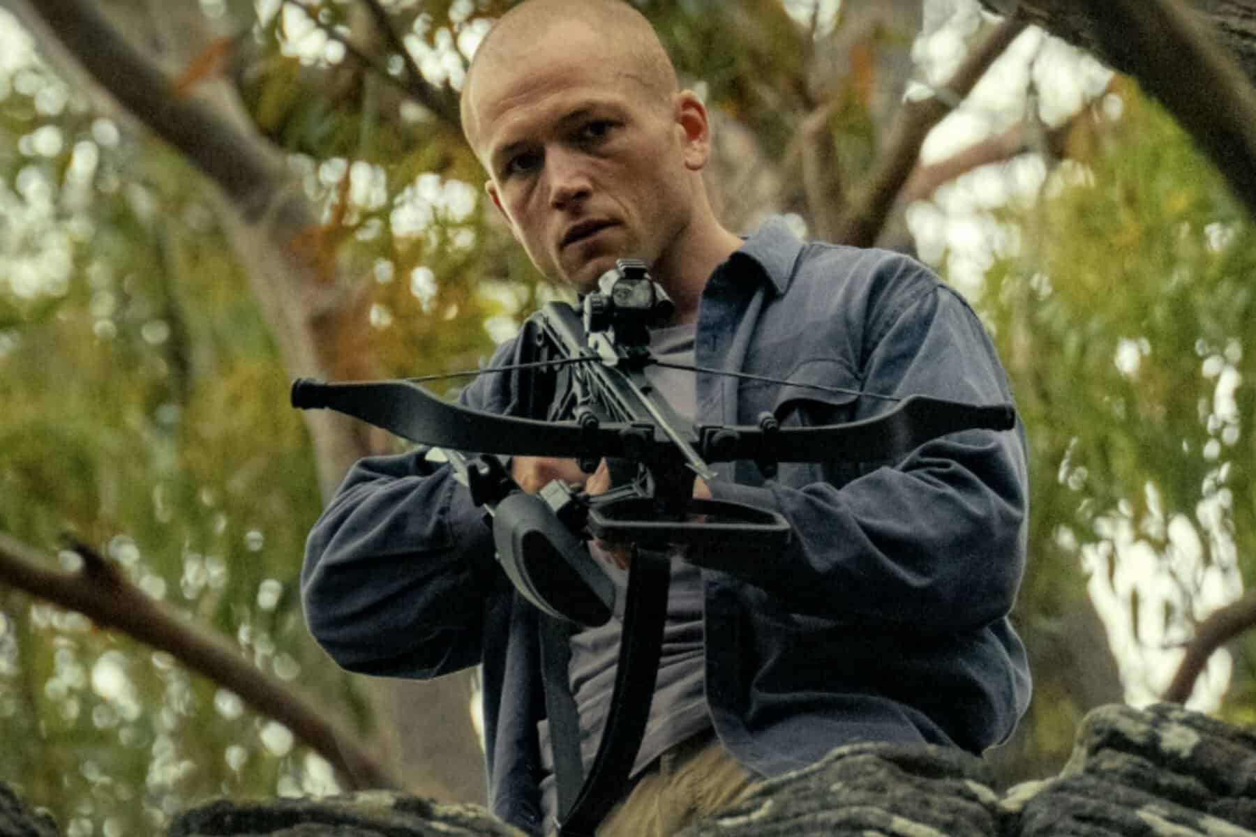 Taron Egerton plays serial killer Ben. Picture Supplied