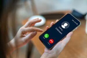 Beware of calls from this number
