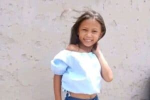 Community mourns seven-year-old after dumpsite murder arrest Kenisha Thompson