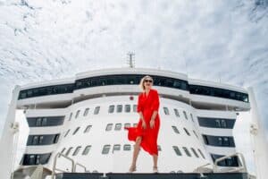Minki Van der Westhuizen serves as the Cunard ambassador in SA.