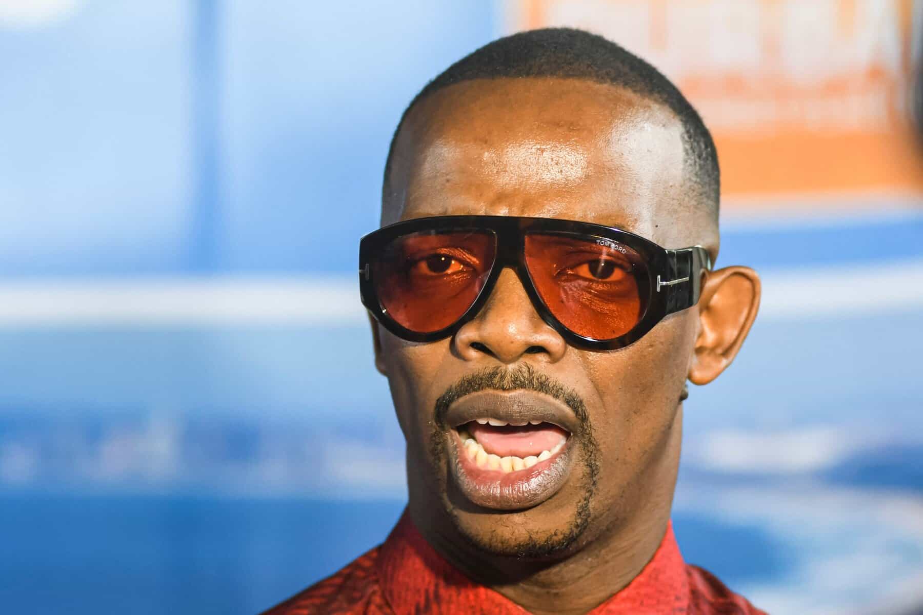 Zakes Bantwini at King Shaka International Airport on February 16, 2023 in Durban, South Africa. Zakes Bantwini, together with Nomcebo Zikode and Wouter Kellerman scooped a Grammy Award for the Best Global Music Performance for their collaboration 'Bayethe' during the 65th Grammy Awards held in Los Angeles on February 5th . Picture via Gallo Images/Darren Stewart