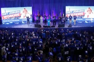 DA not yet out of the blocks