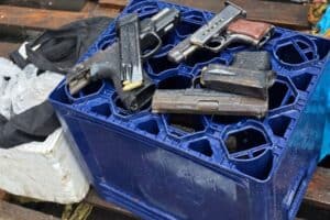 Alleged gang member arrested for cache of arms and ammunition in Western Cape