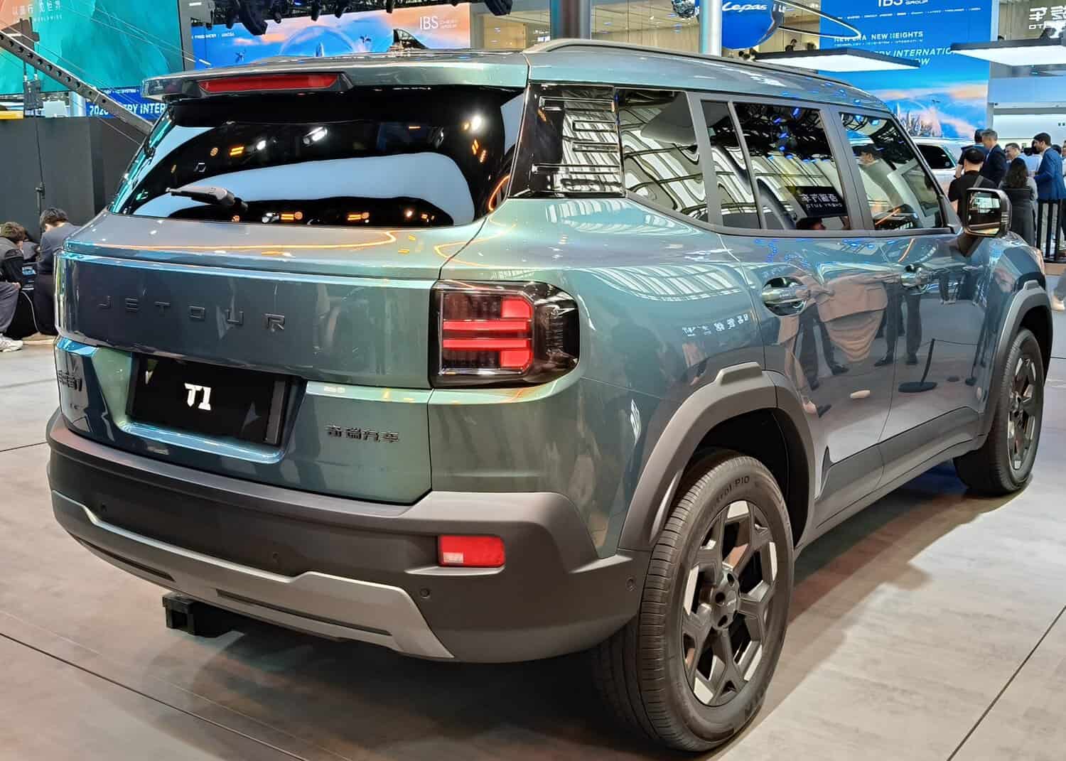 Jetour reveals facelift T1 at Beijing Motor Show