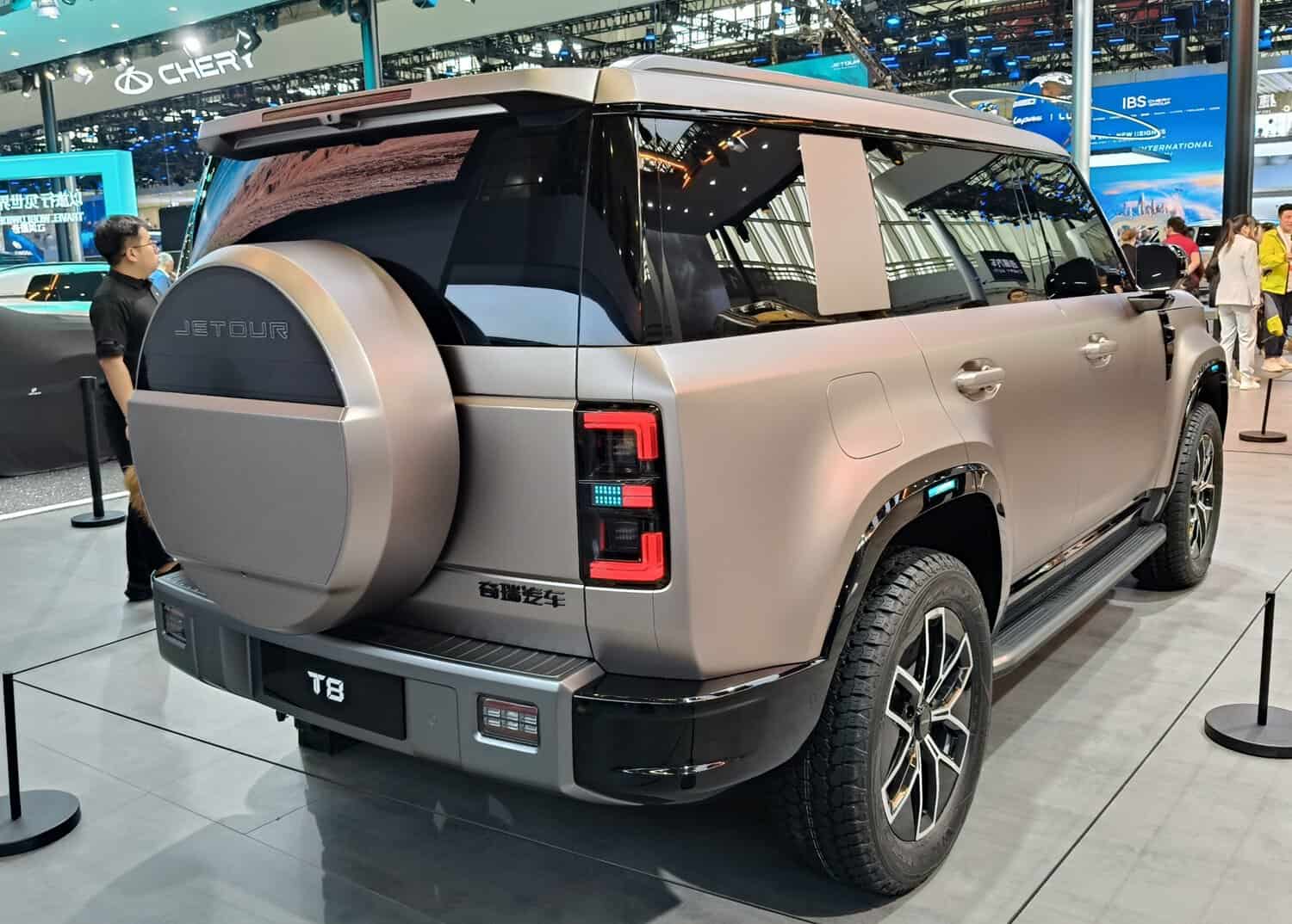 Jetour T8 first official view