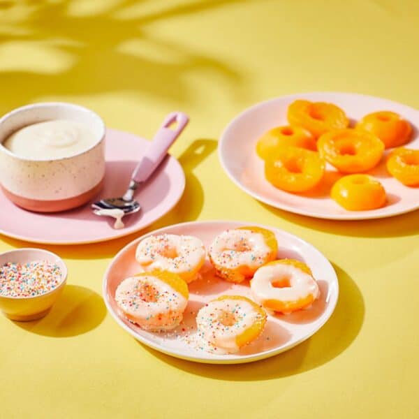 Recipe of the day: peach donuts