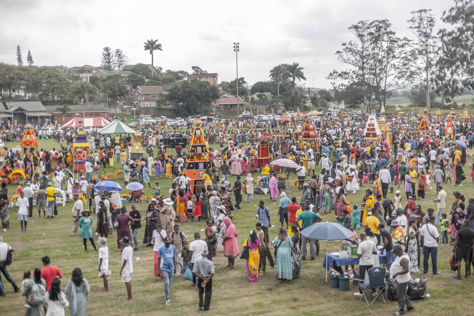 The annual Panguni Uthiram Kavady Festival taking in Tongaat