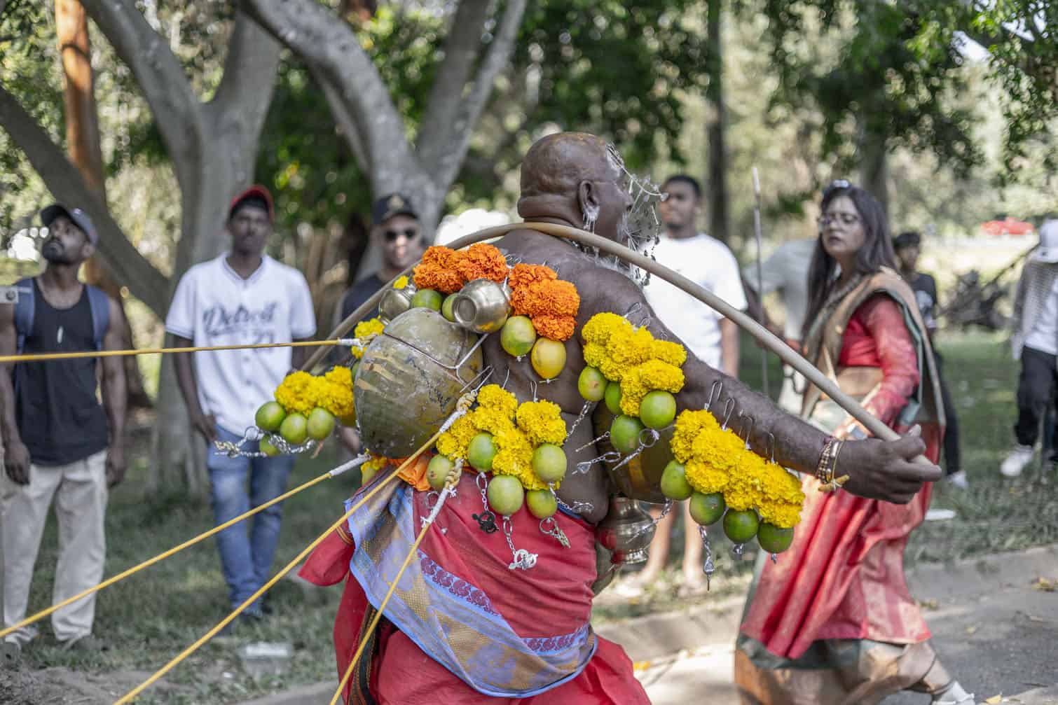 The annual Panguni Uthiram Kavady Festival taking in Tongaat