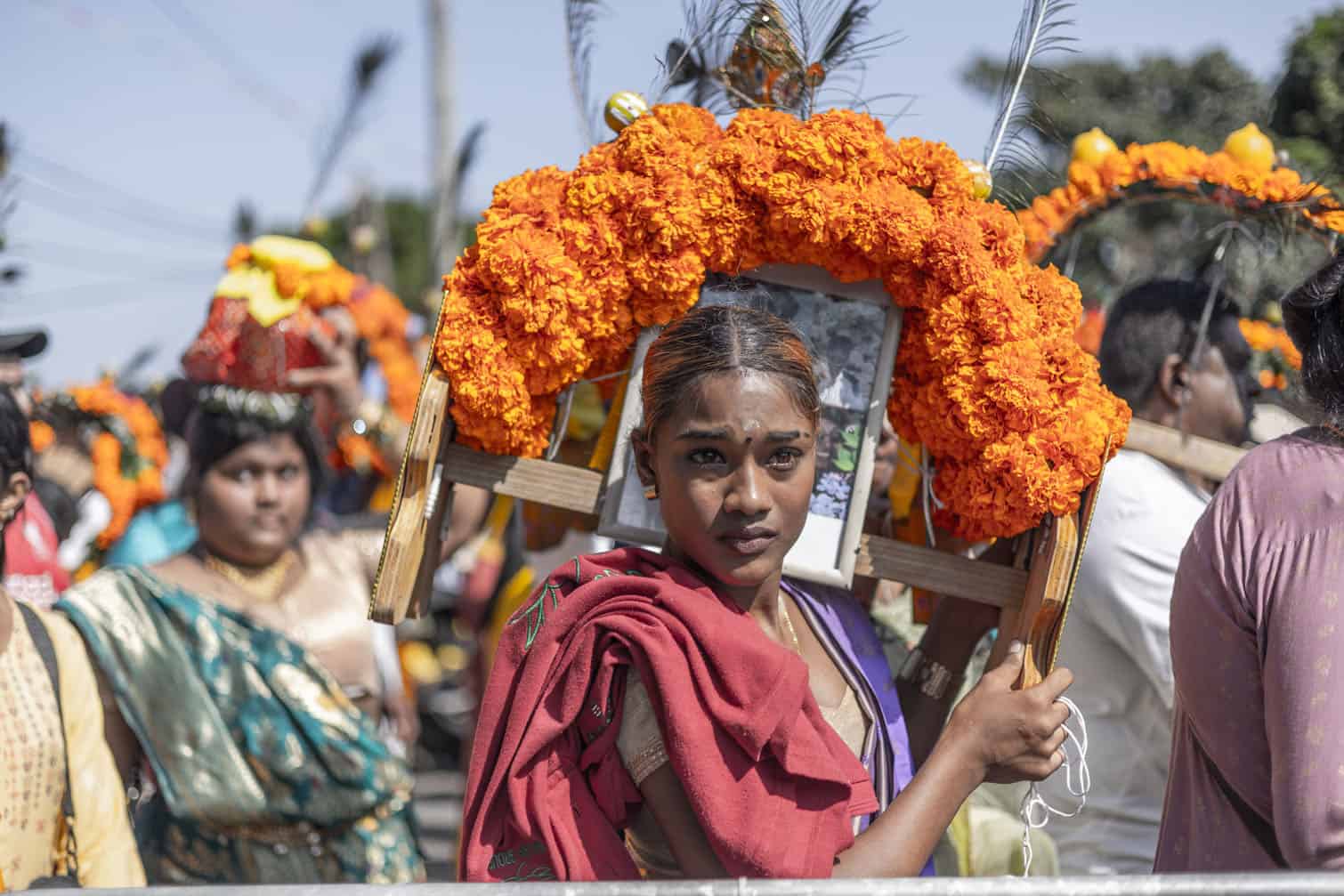 The annual Panguni Uthiram Kavady Festival taking in Tongaat