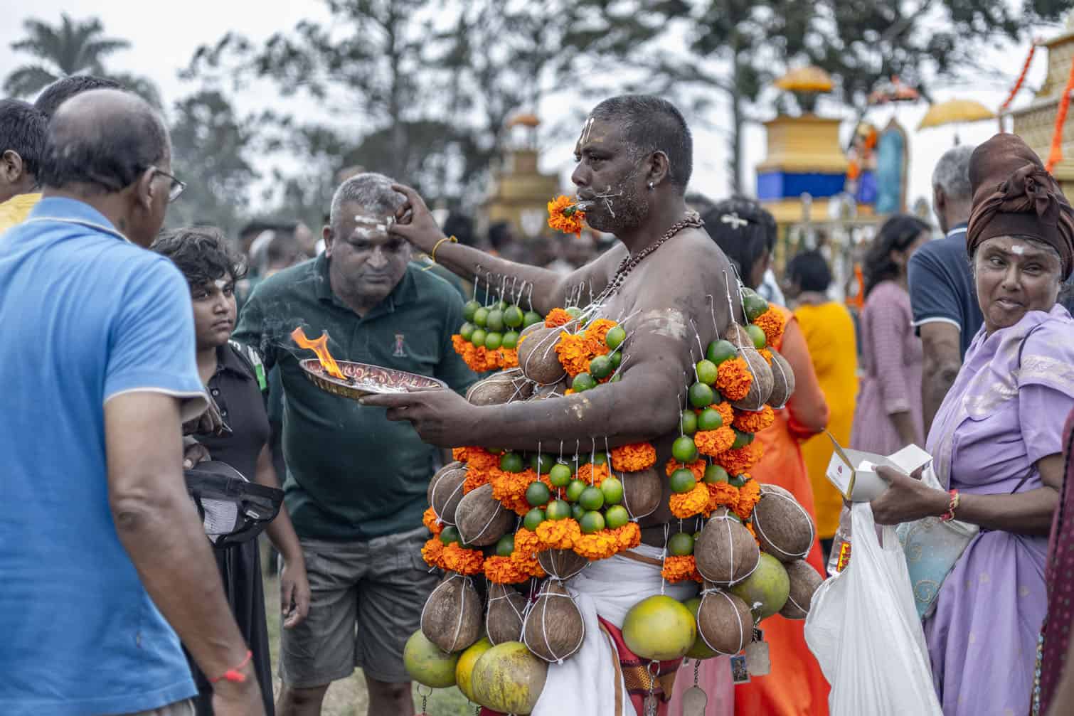 The annual Panguni Uthiram Kavady Festival taking in Tongaat