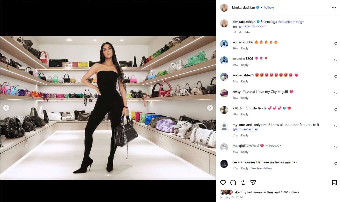 Kim Kardashian Picture Instagram