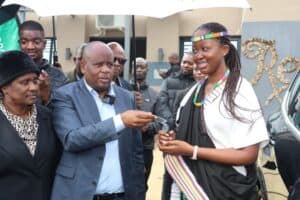 Limpopo Queen Masalanabo Modjadji new car BMW