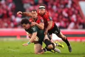 Lions and Connacht players