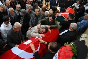 Outpouring of emotion as Turkey buries school shooting victims