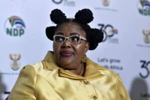 Water minister Pemmy Majodina