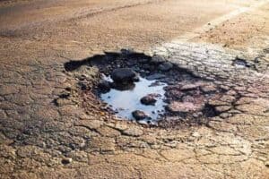 potholes road repair Limpopo
