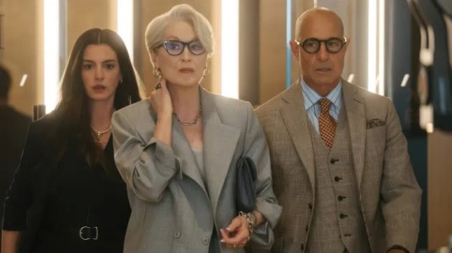 L-R: Anne Hathaway, Meryl Streep, Stanley Tucci in 'The Devil Wears Prada 2'
Macall Polay /Walt Disney Studios Motion Pictures /Courtesy Everett Collection