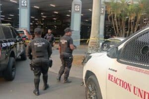 Officers from a private security company responded to the incident at Gateway.