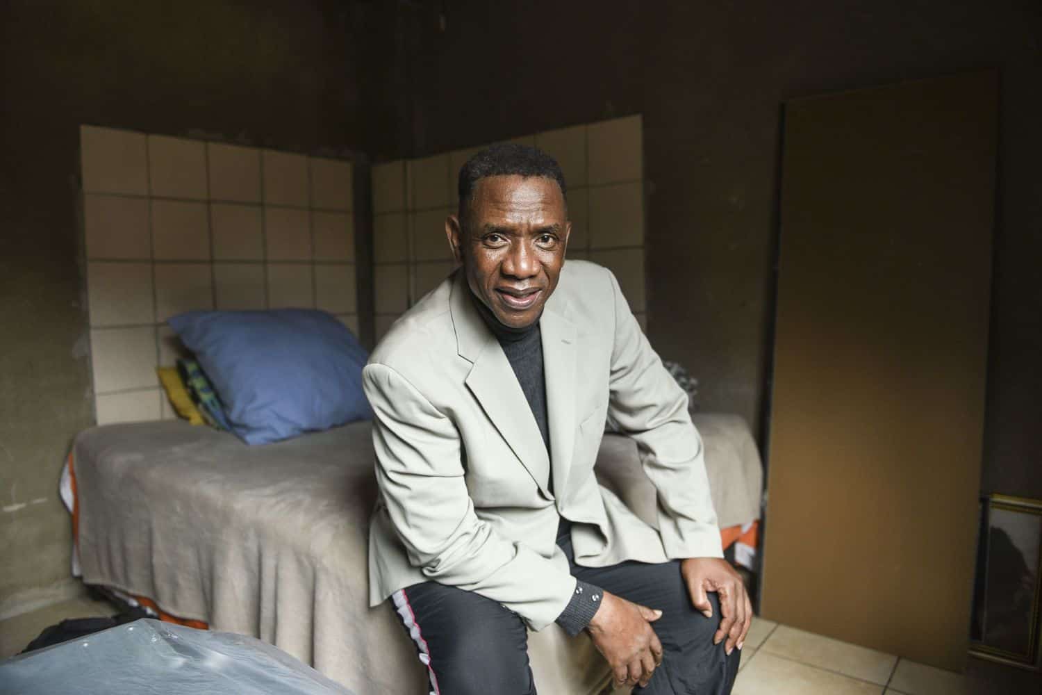 Environmental activist Reverend Modise Molefe poses for a photograph at his home in Boipatong, 23 April 2026. Picture: Michel Bega/The Citizen