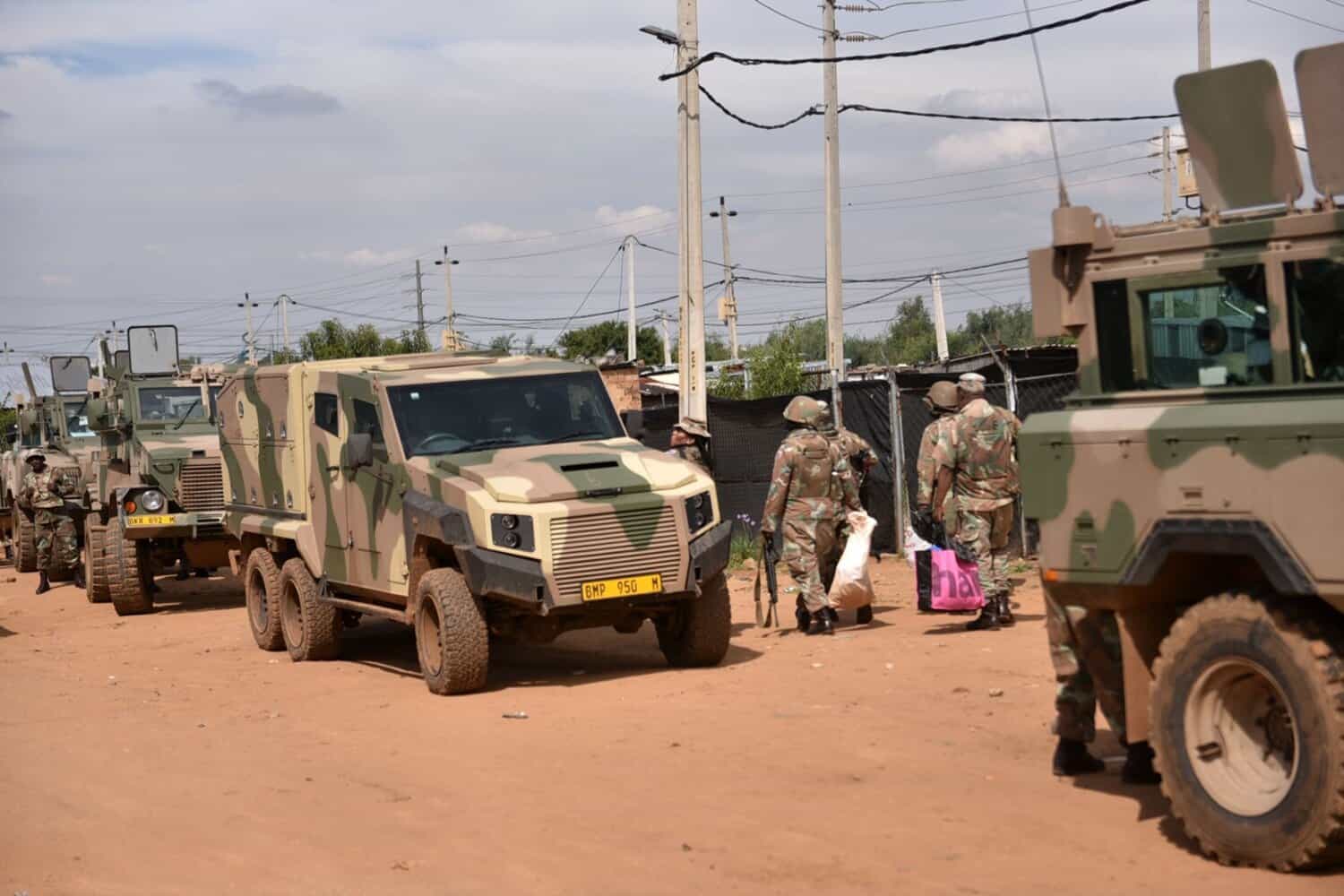 Hot potato between zama zamas, police and the army