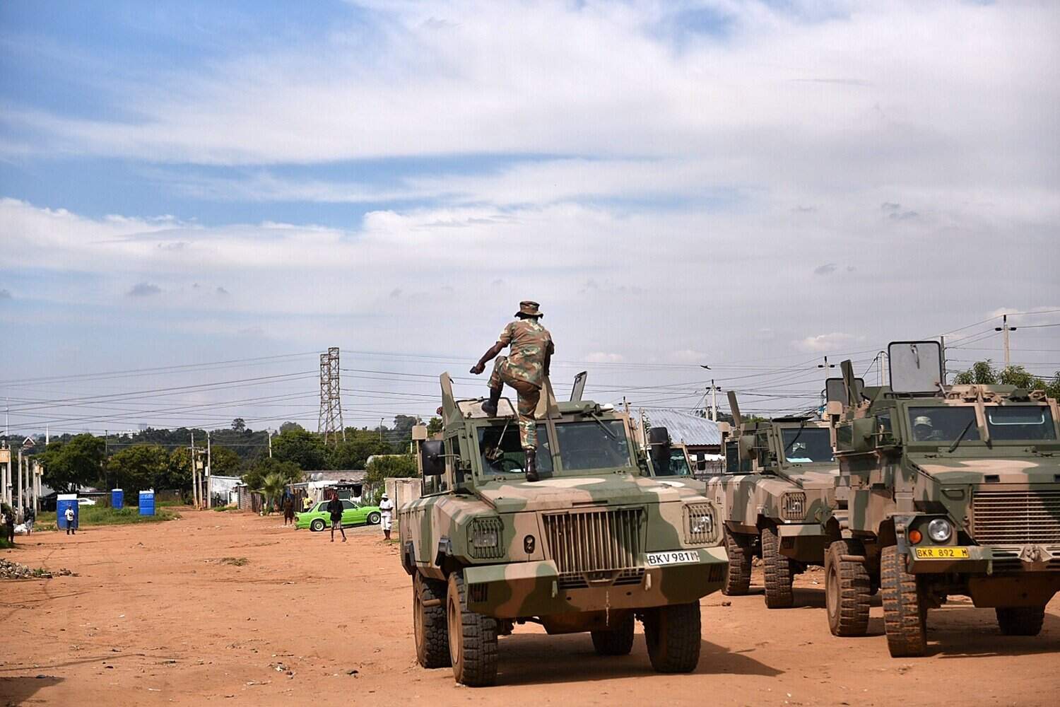 Hot potato between zama zamas, police and the army 