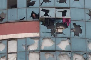 Airstrike hits Al-Shati refugee camp in Gaza City