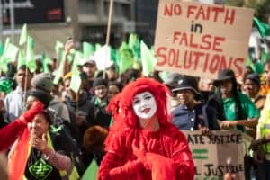 Various Organisations Participate In The No Faith In False Solutions Campaign
