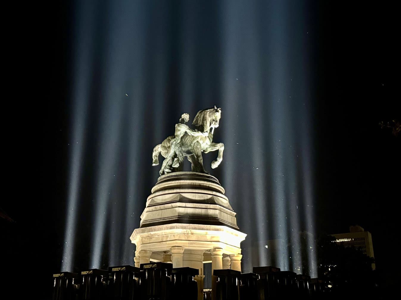 The city of Cape Town hosted Africa's first large-scale light art festival