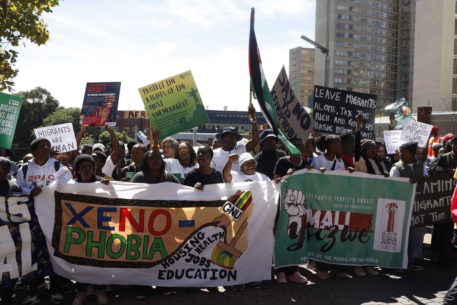 Casual Workers March Against Xenophobia In Joburg