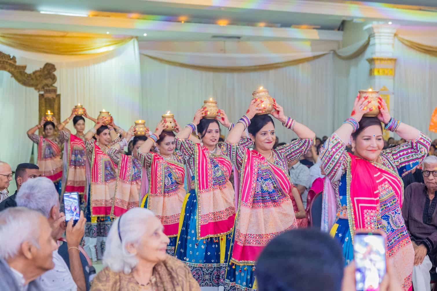Members of the Gujarati Hindu Sanskruti Kendra's Divinity Divas