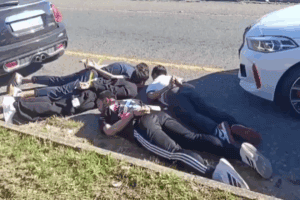 suspects arrested, Saps, mini cooper, Joburg, intercepted