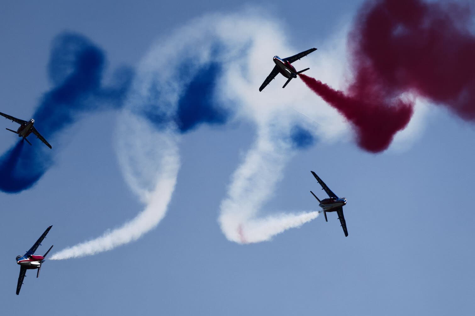 France's Air Force elite aerobatic flying team