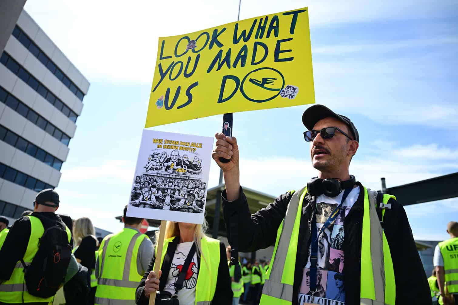 Lufthansa Strikes Escalate As Cabin Crews Join