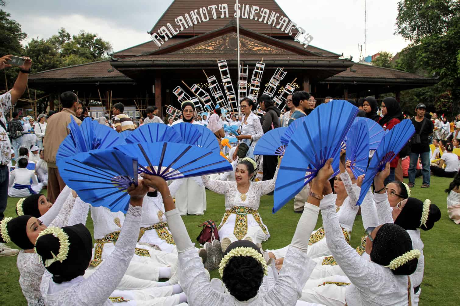 Artists perform during Solo Menari 2026