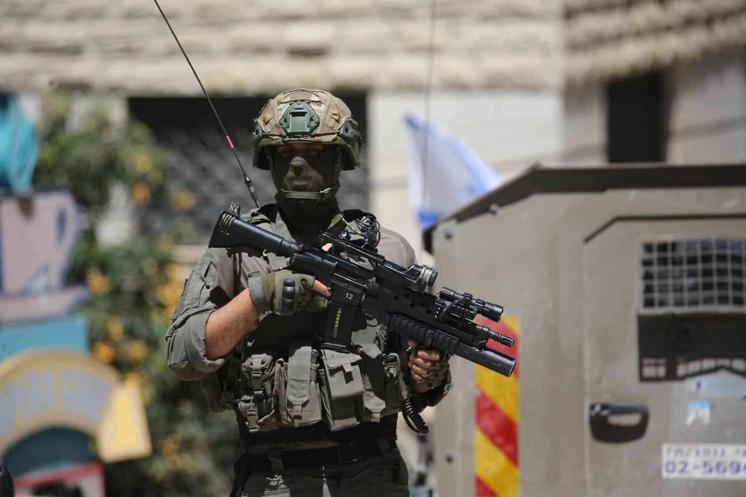 Israeli military carried out a raid on the city of Nablus