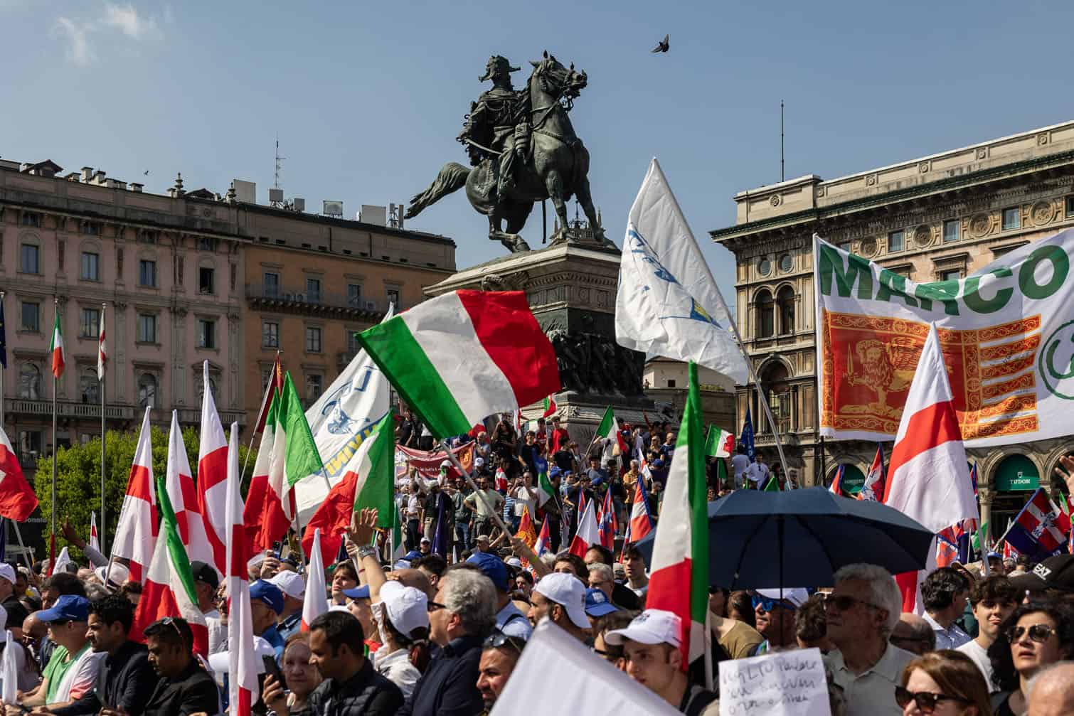 Far-Right European Leaders Rally In Milan