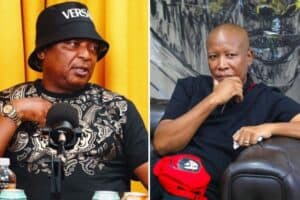 Kenny Kunene Julius Malema