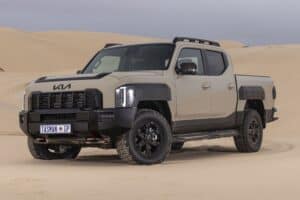 Kia Tasman bakkie can be faster than Toyota Hilux and Ford Ranger
