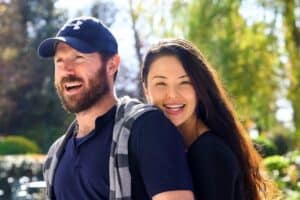 Lalla Hirayama and Ross McIlroy wedding