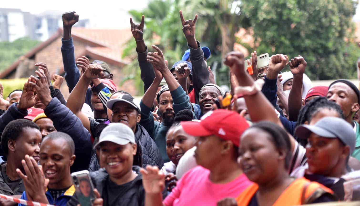 Marikana community protests