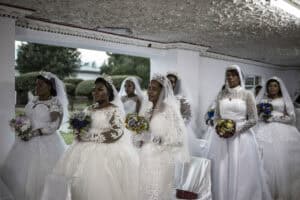 Mass wedding at Zuurbekom