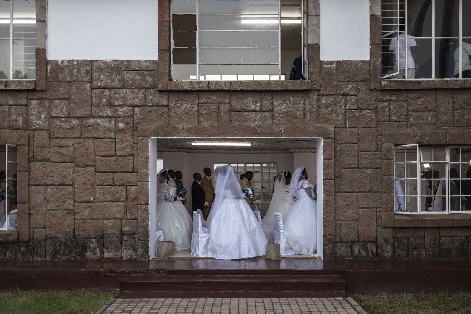 Mass wedding at Zuurbekom