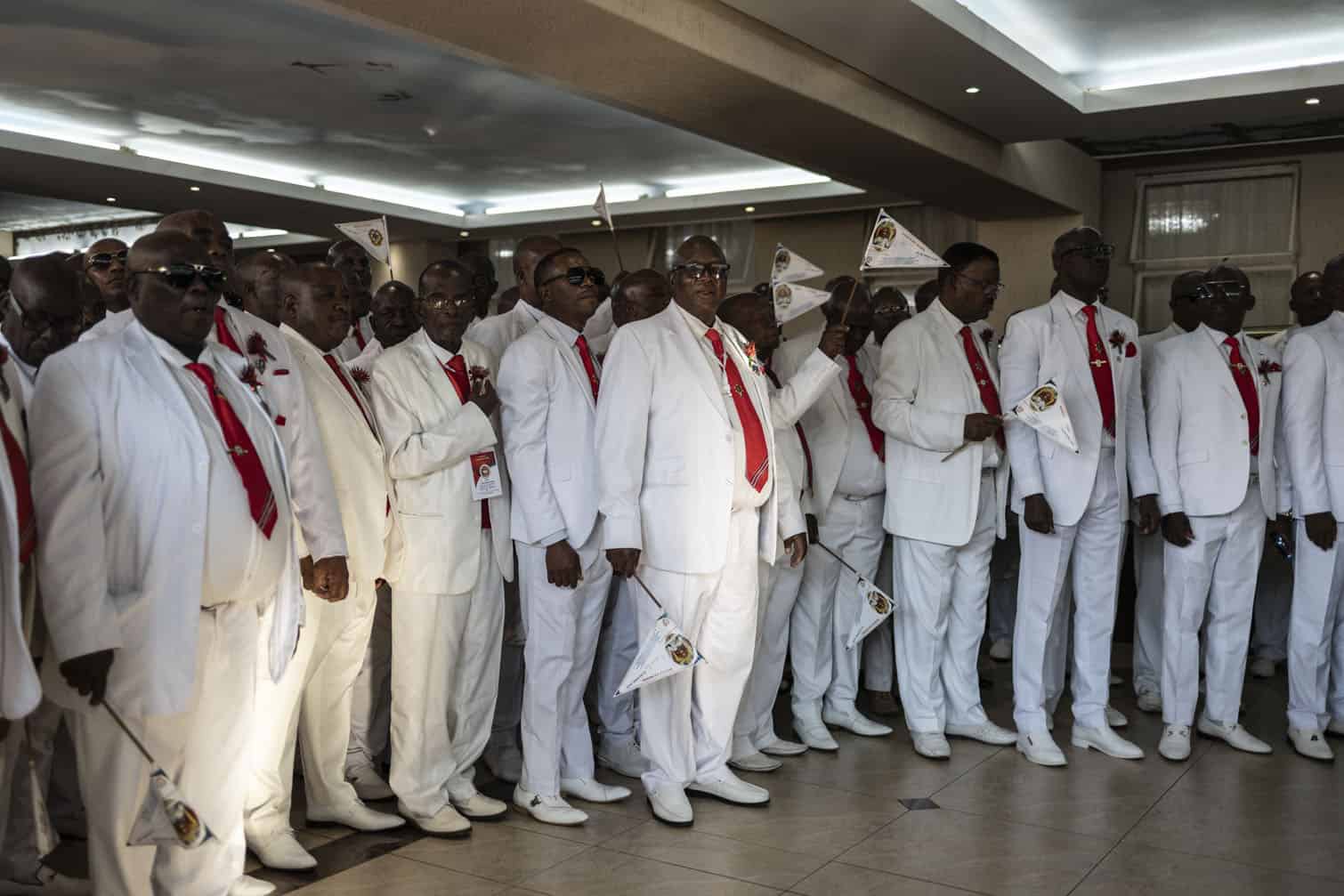 Mass wedding at Zuurbekom