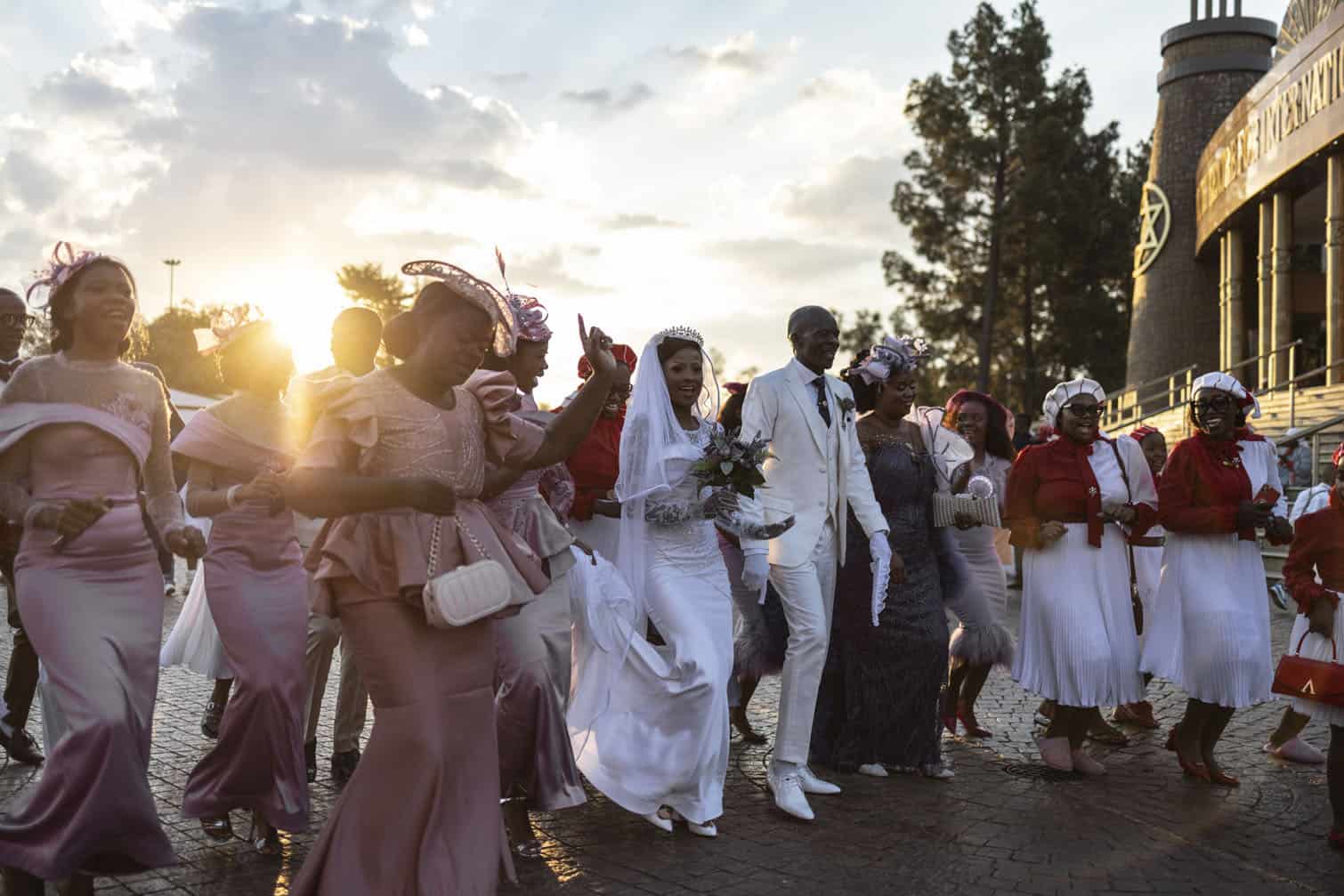 Mass wedding at Zuurbekom