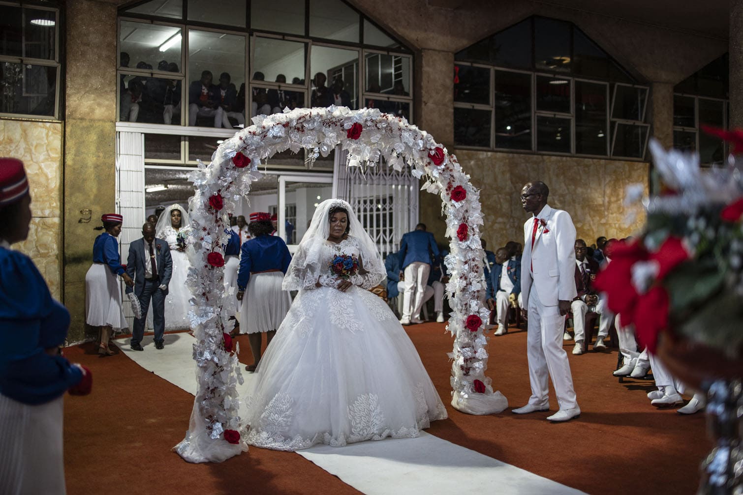 Mass wedding at Zuurbekom
