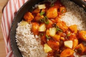 Sweet and sour chicken
