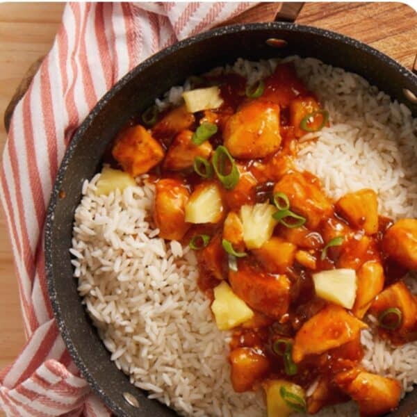 Sweet and sour chicken