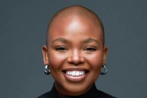 Rosemary Zimu stars as Lethabo in Strings Attached, Mzansi Magic's gripping new psychological drama about love and manipulation. Picture: Supplied, Mzansi Magic
